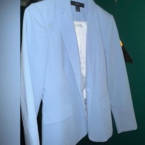 WOMEN'S BABY BLUE BLAZER